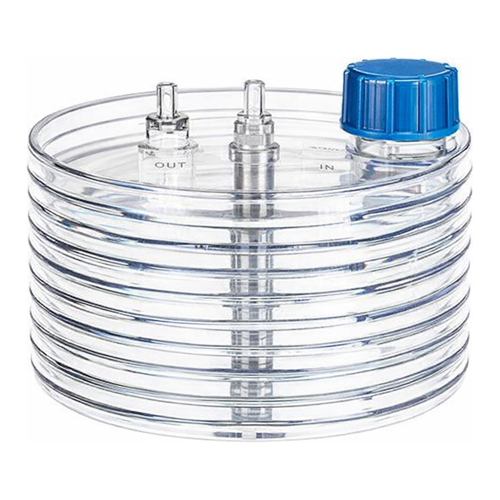 Greiner Bio One CELLDISC, 8 LAYERS, 2.000 CM², PS, CLEAR,STANDARD SCREW CAP BLUE, ADVANCED TC, STERILE, SINGLE PACKED