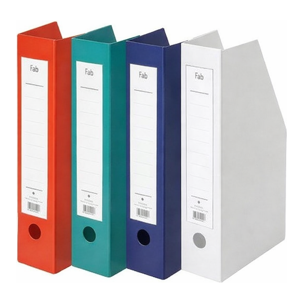 OFFICENEX 문화 종이화일박스(A4/F190-7/적색)