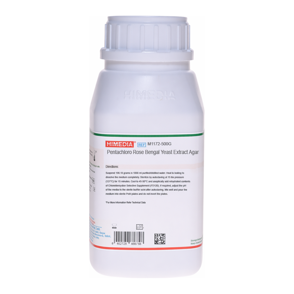 Himedia Pentachloro Rose Bengal Yeast  Extract Agar Base (PRYES Agar)