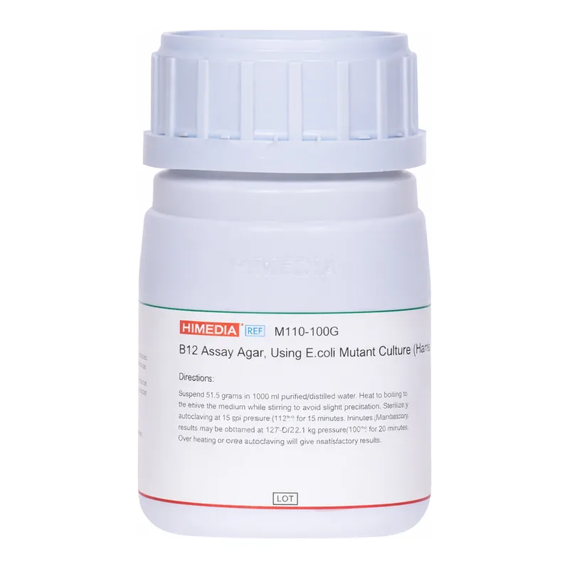Himedia B12 Assay Agar (Using Escherichia coli Mutant Culture) Harrison et.al Medium