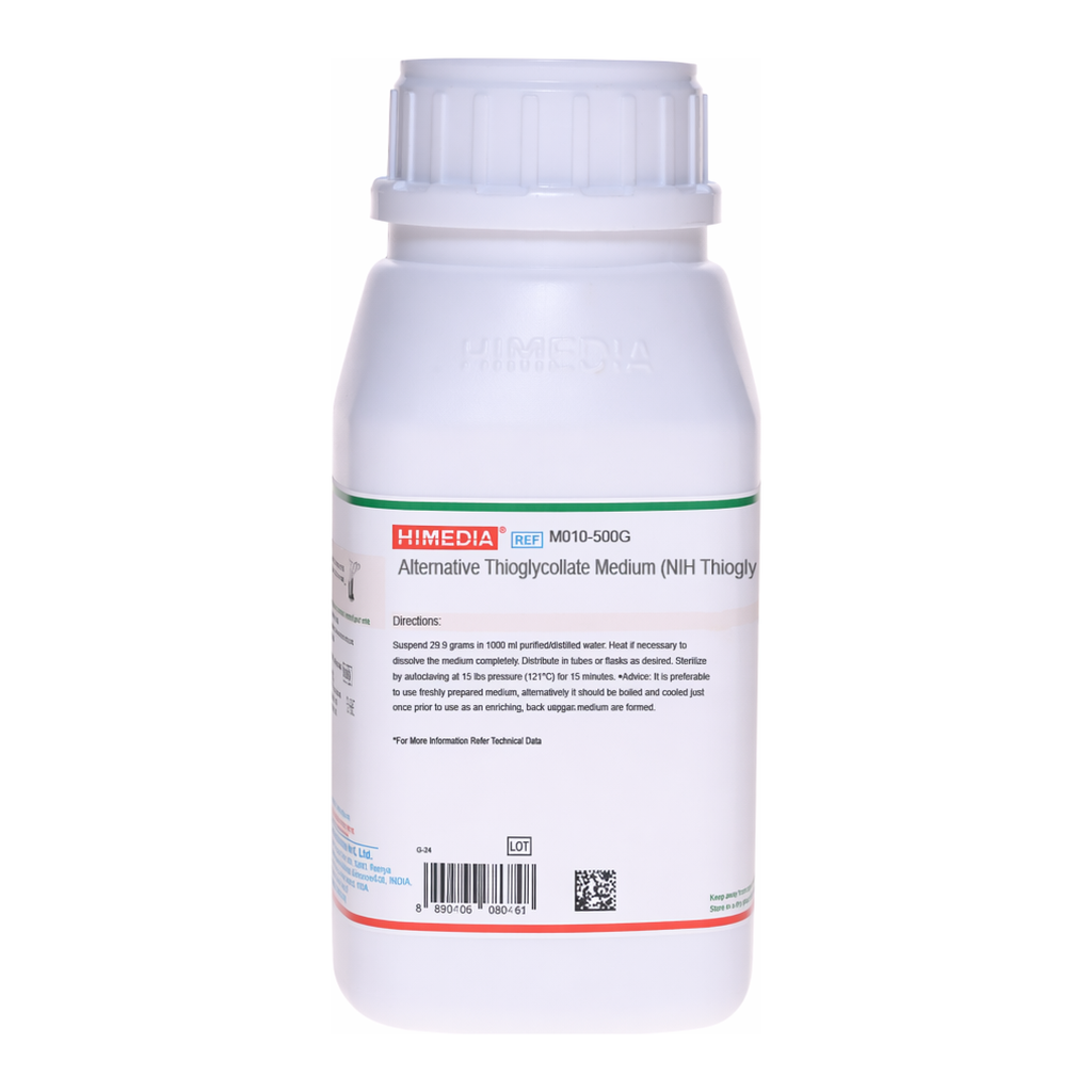 Himedia Alternative Thioglycollate Medium (NIH Thioglycollate Broth) (Thioglycollate Broth, Alternative)