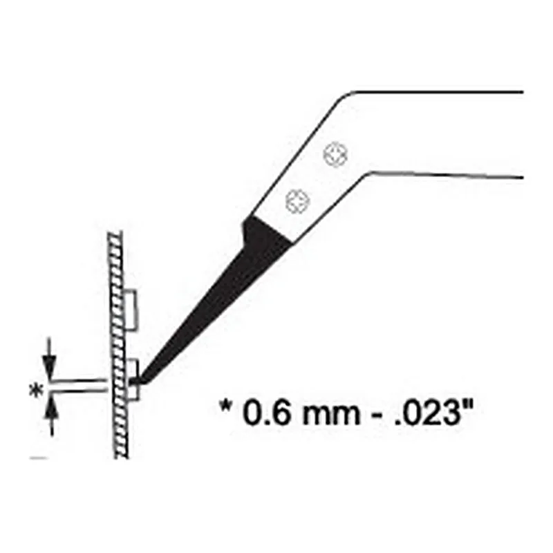 SIPEL 퀵 체인지 세라믹 핀셋 CW1610A-B Tweezer
