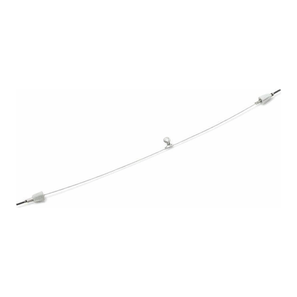 Restek Secure-Fit Fitting, Stainless Steel Double Ended 50cm x 0.005in ID