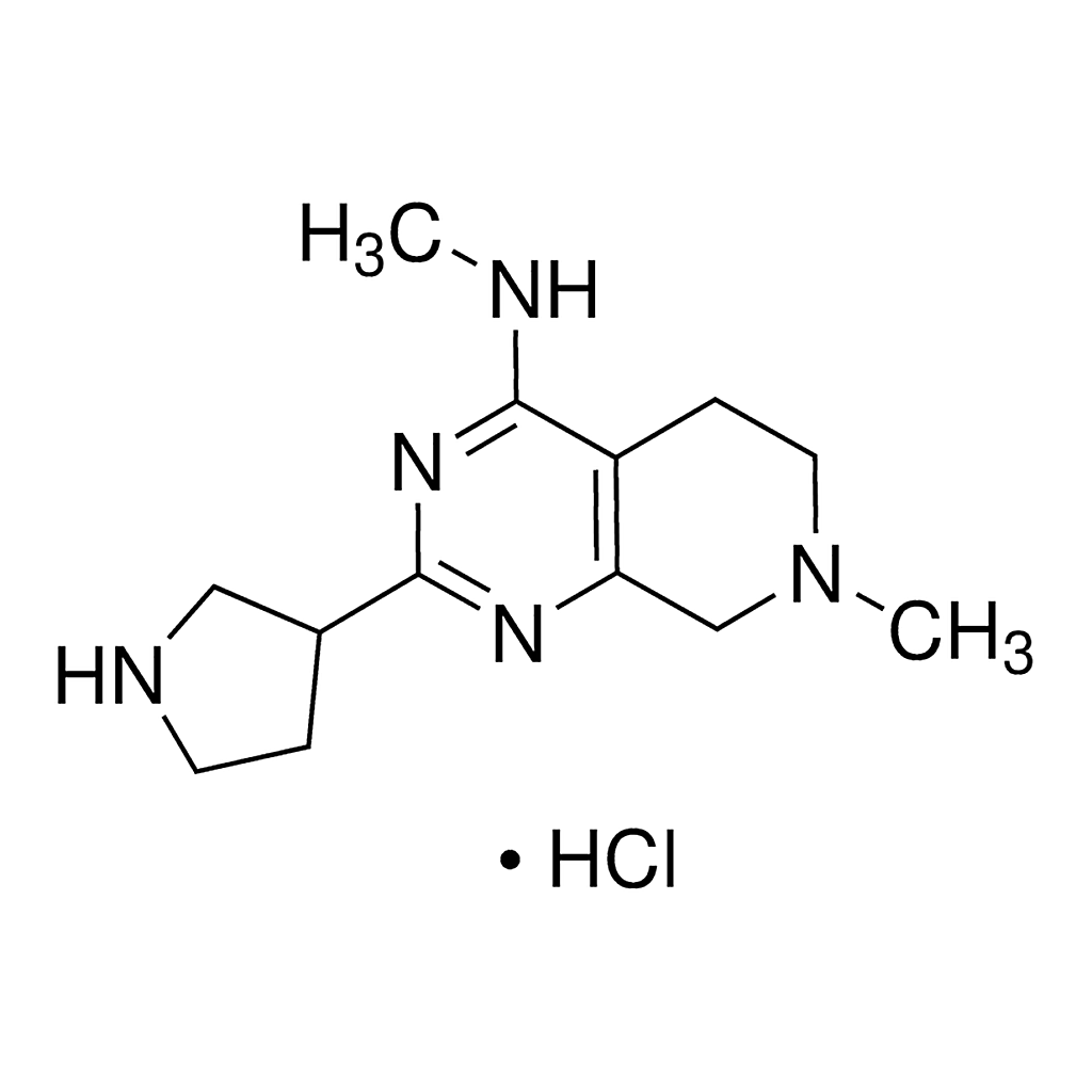 Merck Methyl-(7-methyl-2-pyrrolidin-3-yl-5,6,7,8-tetrahydro-pyrido[3,4-d]pyrimidin-4-yl)-amine hydrochloride