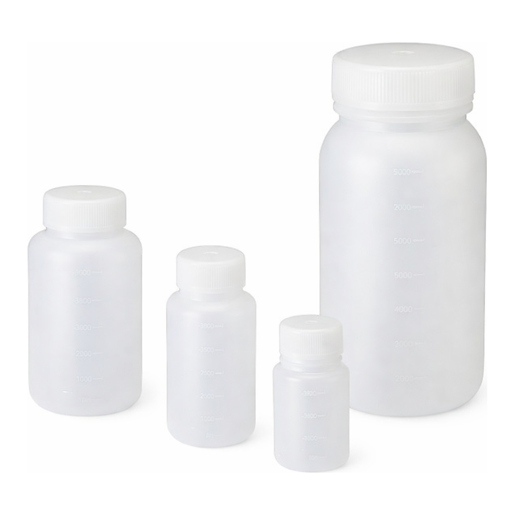 AS ONE J Bottle Round Type Wide-Mouth, J 원형 광구병
