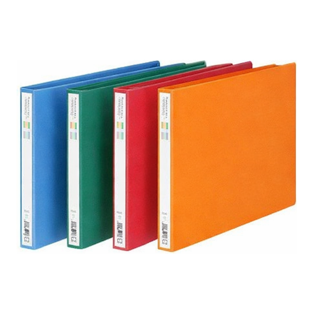 OFFICENEX 문화 펀치레스화일(F331-6/A5/좌철/주황)