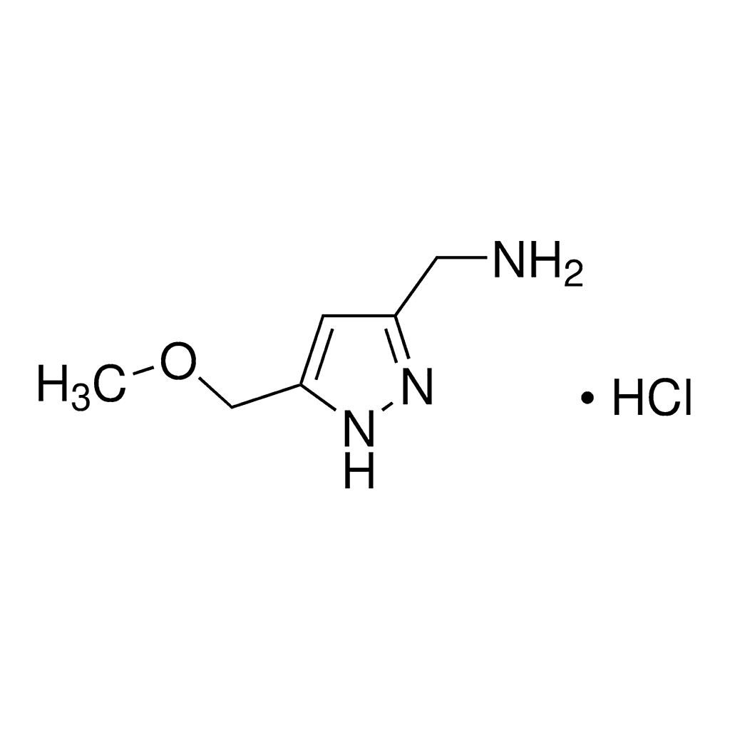 Merck 1-[5-(Methoxymethyl)-1H-pyrazol-3-yl]methanamine hydrochloride