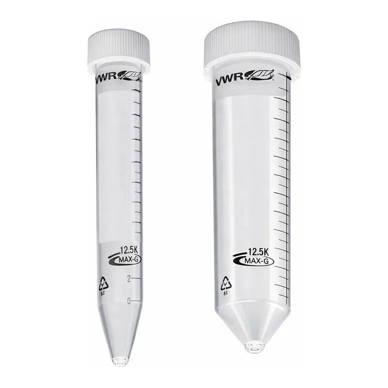 VWR Centrifuge tubes, metal-free, with screw cap