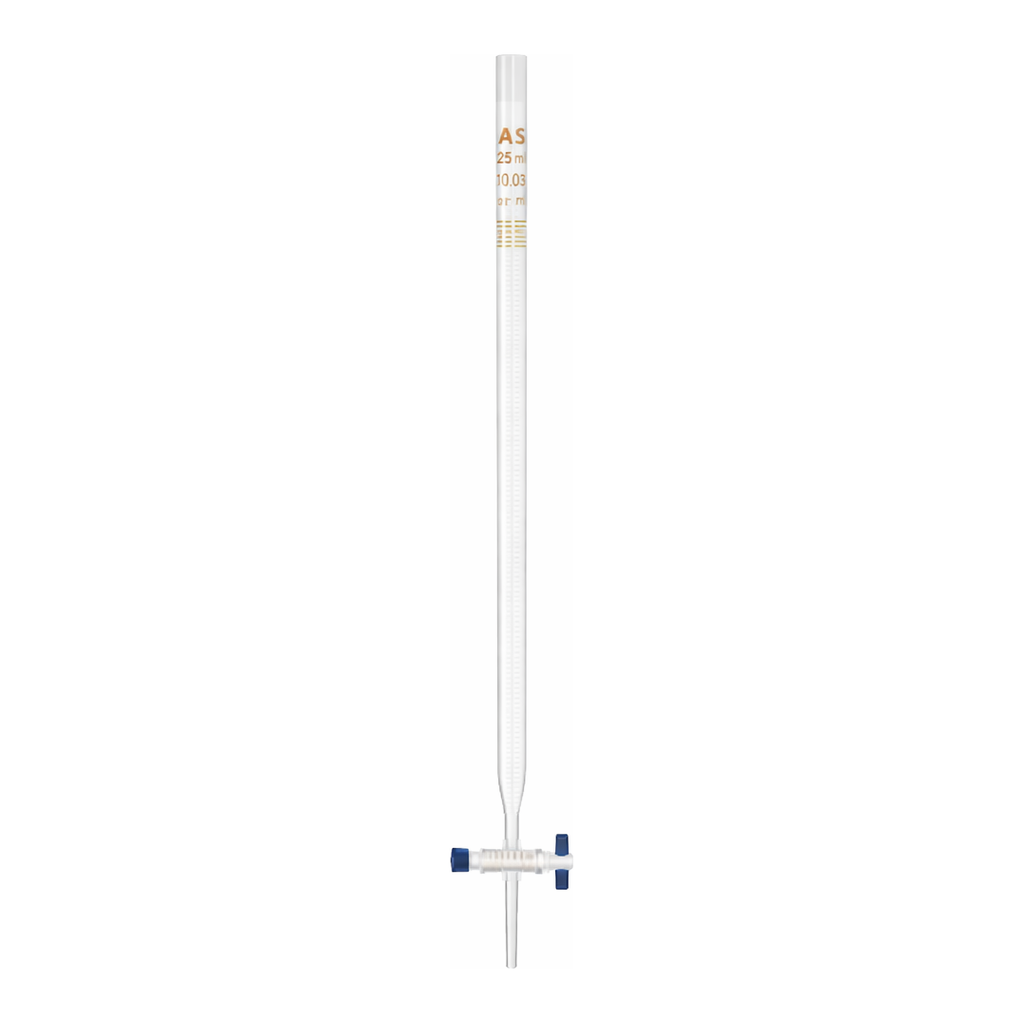 AS ONE Burette (with Teflon Cock New Standard), 뷰렛 (테프론 콕, 뉴 스탠더드)