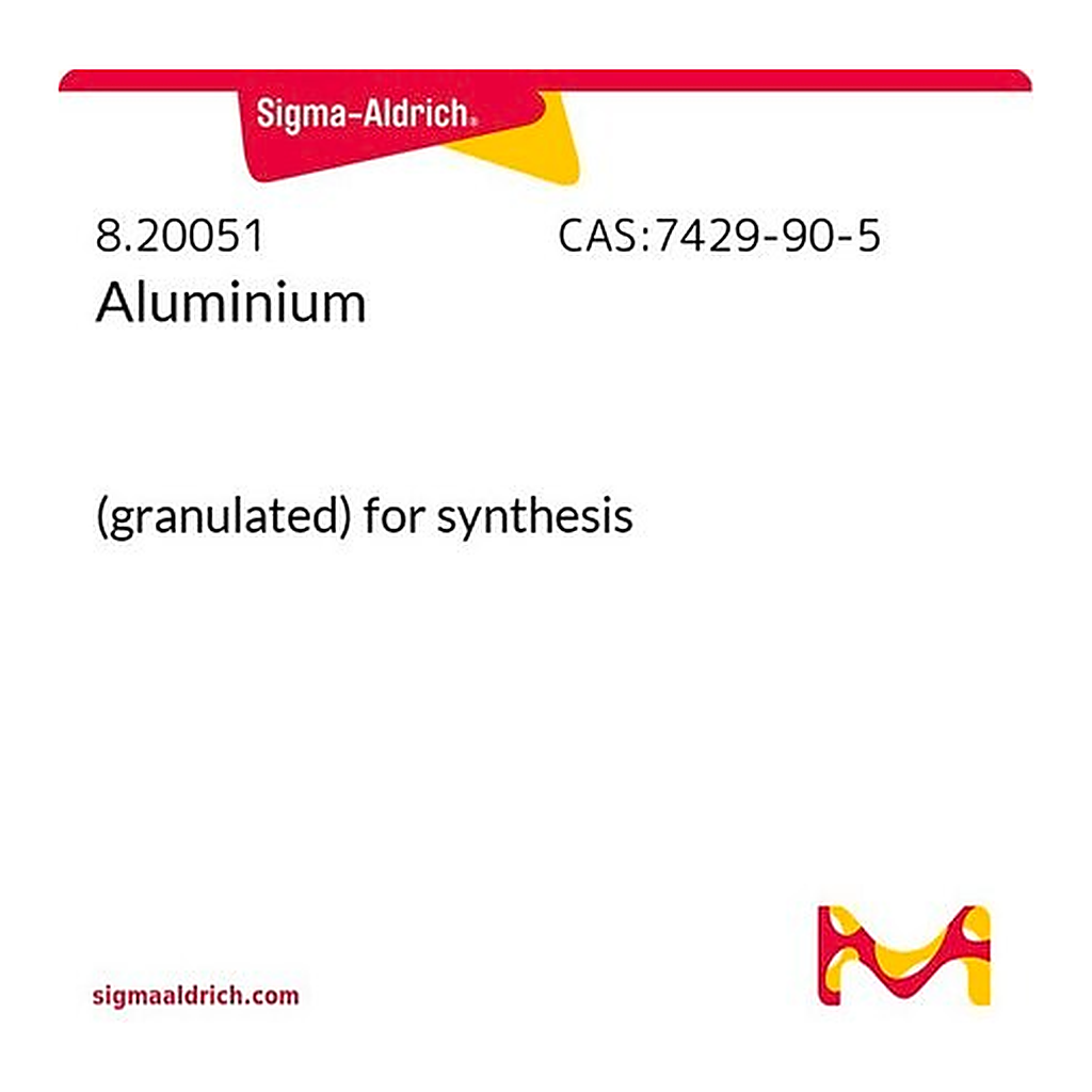 Merck ALUMINIUM (GRANULATED) FOR SYNTHESIS