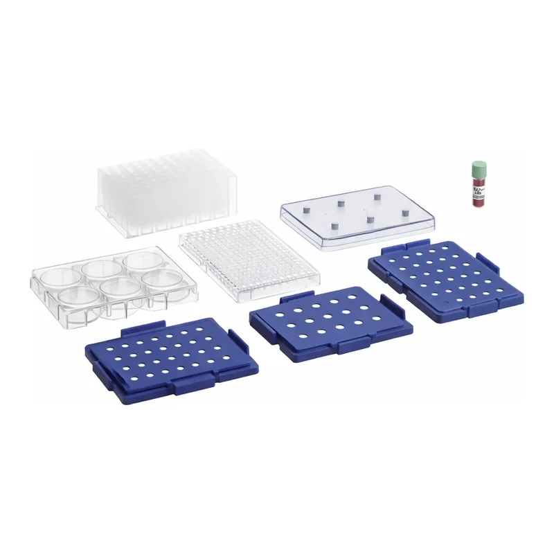 Greiner Bio One 96 WELL BIO ASSAY KIT, CLEAR,NANOSHUTTLE 600 µL, 6 WELL + 96 WELL DRIVES, 6 + 96 WELL MICROPLATES, CELL-REPELLENT, 96 WELL MASTERBLOCK