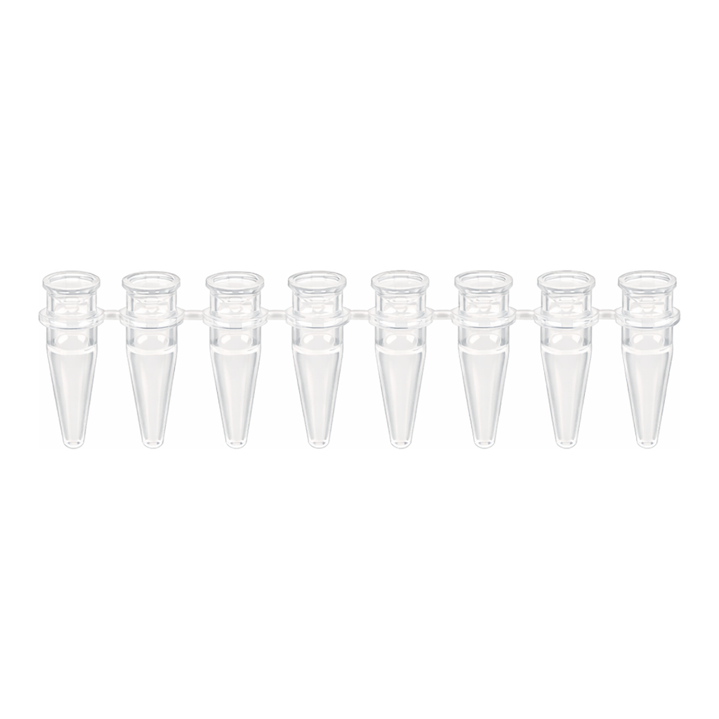 현대마이크로 PCR Tube 0.2㎖ Clear 8-Strip UnAttached Flat Cap