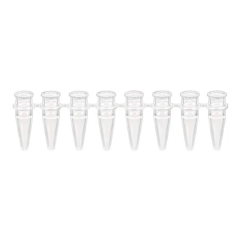 현대마이크로 PCR Tube 0.2㎖ Clear 8-Strip UnAttached Flat Cap
