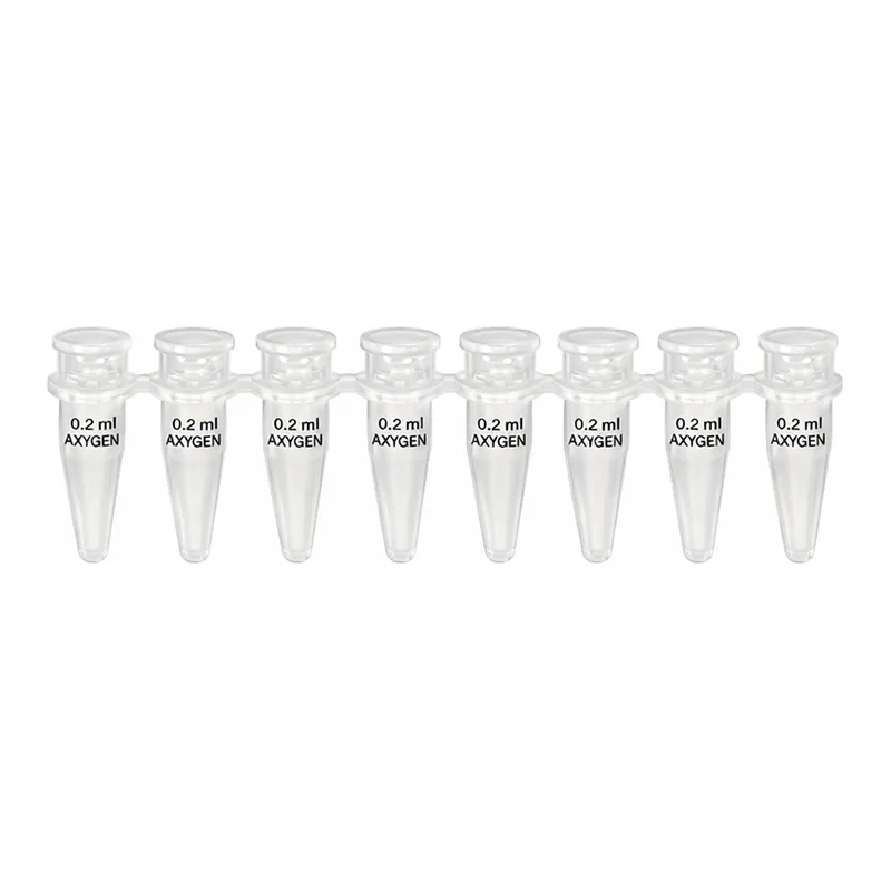 현대마이크로 PCR Tube 0.2㎖ Clear 8-Strip UnAttached Flat Cap