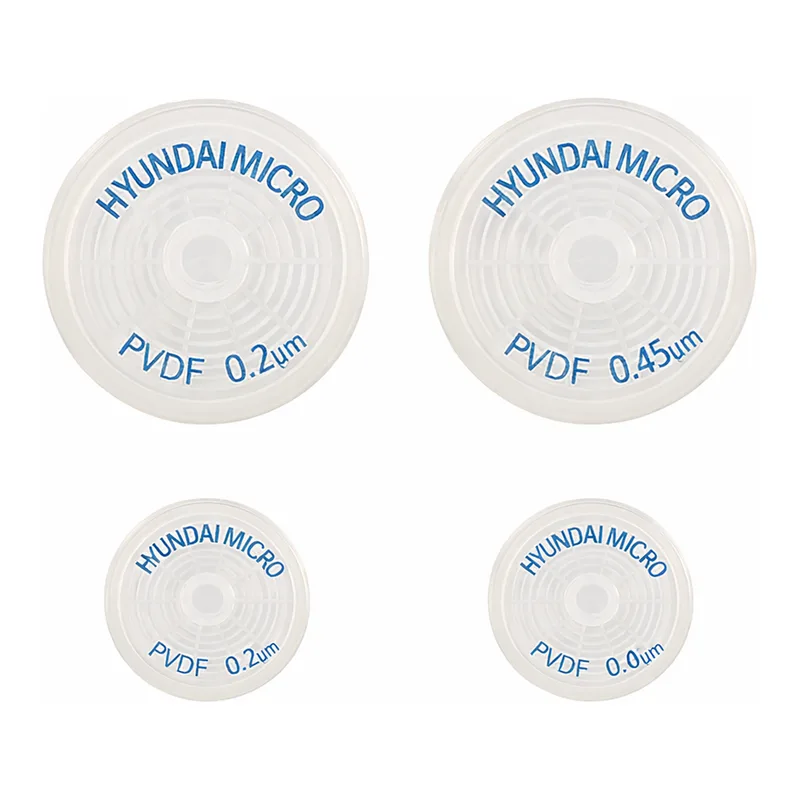현대마이크로 Syringe Filter, PVDF, Hydrophilic