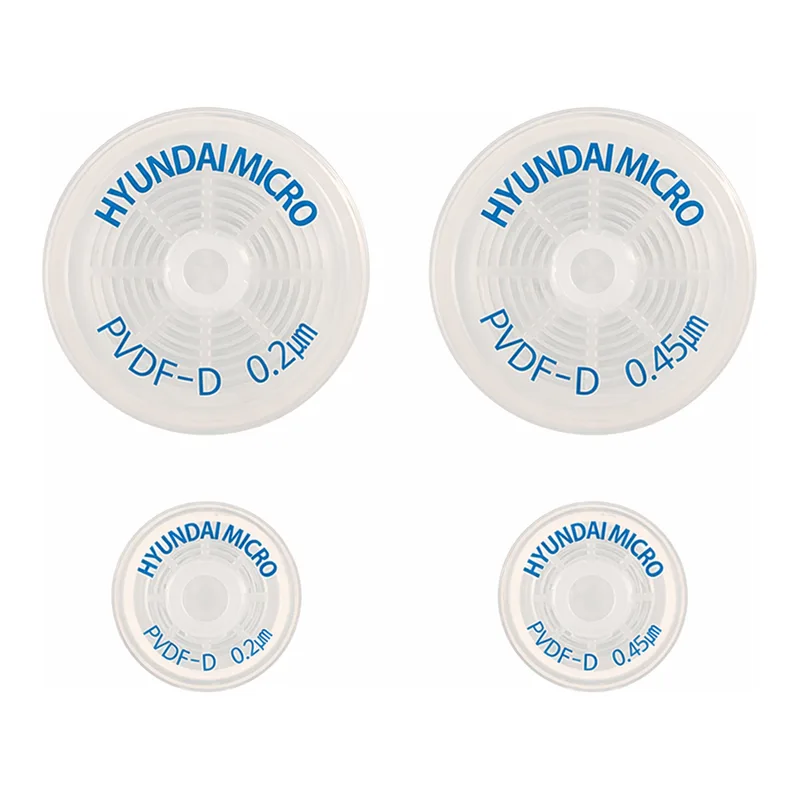 현대마이크로 Syringe Filter, PVDF-D, Hydrophobic