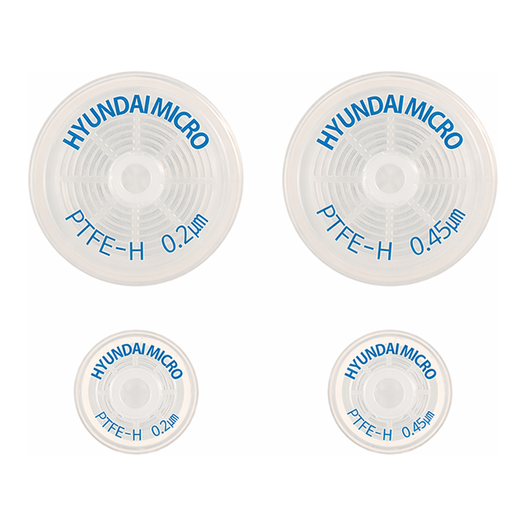 현대마이크로 Syringe Filter, PTFE-H, Hydrophilic