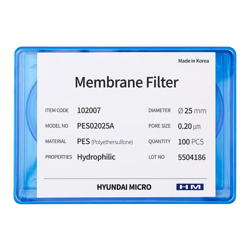 현대마이크로 Membrane Filter, PES