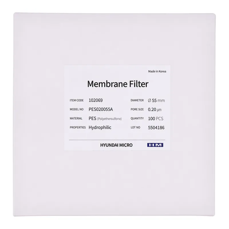 현대마이크로 Membrane Filter, PES
