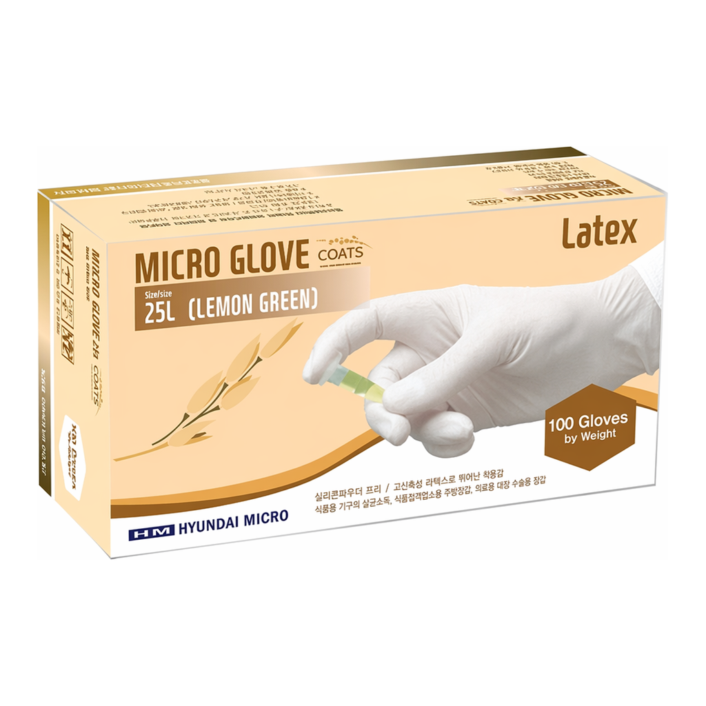 현대마이크로 Latex Glove