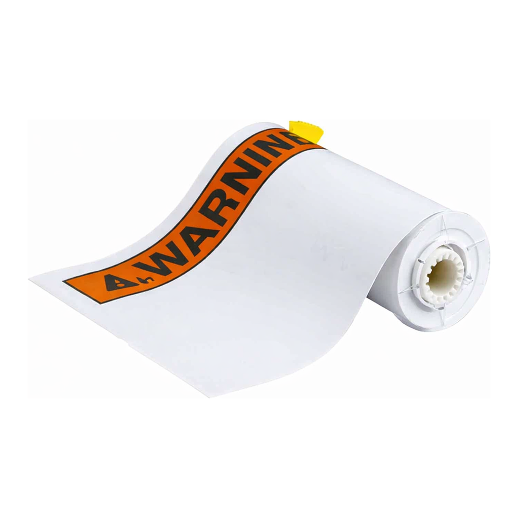 Brady General Purpose Pre-Printed ANSI WARNING Vinyl Labels for BBP85 Printer