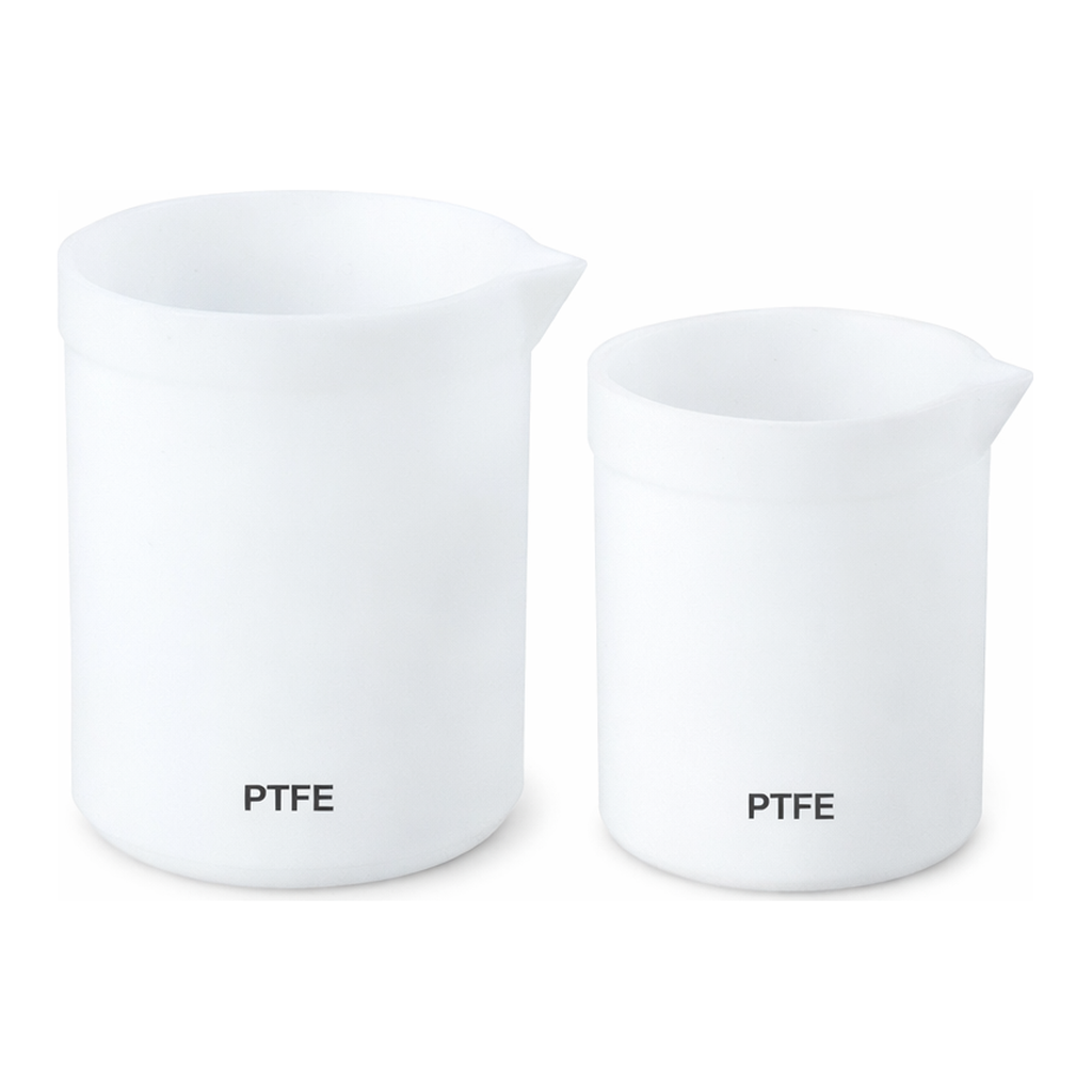 Daihan Science PTFE Beaker, with Pouring Spout, Anti-adhesive Surface, Autoclavable, 30~2,000㎖E