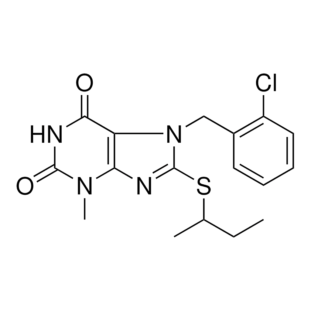 Merck 8-SEC-BUTYLSULFANYL-7-(2-CHLOR - 5 MG&