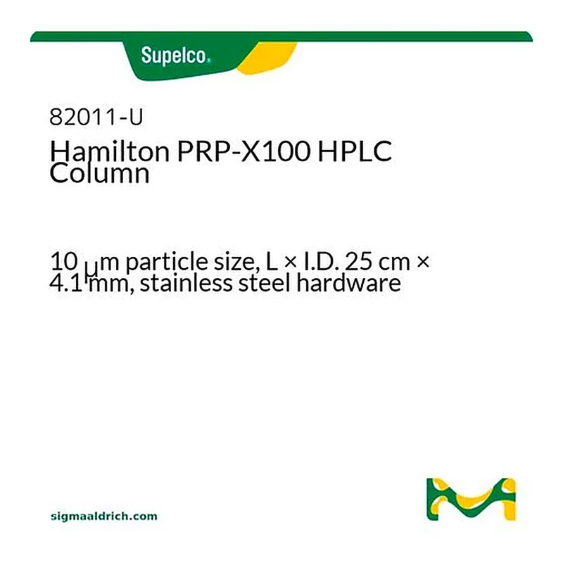 Merck PRP-X100 10UM 100A SS 4.1 X 250MM