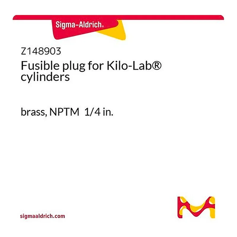 Merck Fusible plug for Kilo-Lab(R) cylinders