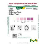 Merck CHLORINE TEST 0 - 25 - 50 - 100 - 200 -