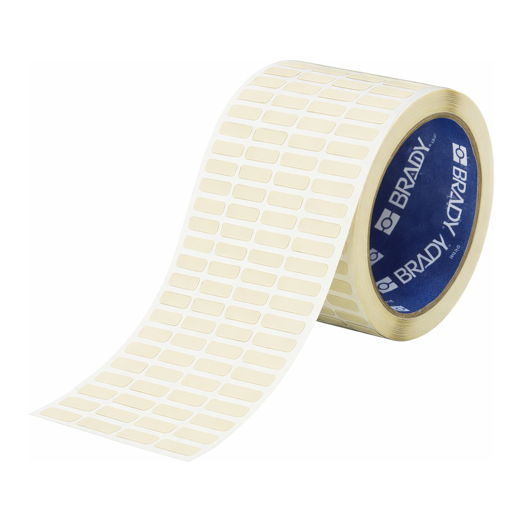 Brady Ultra Heat Resistant Amber 2 mil Polyimide Circuit Board Labels for 3" Core Printers