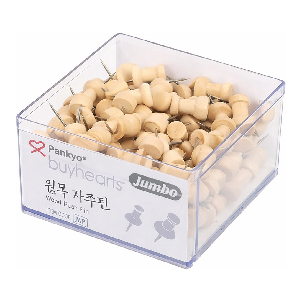 OFFICENEX 바이하츠 점보원목장구(10mm x 24mm)