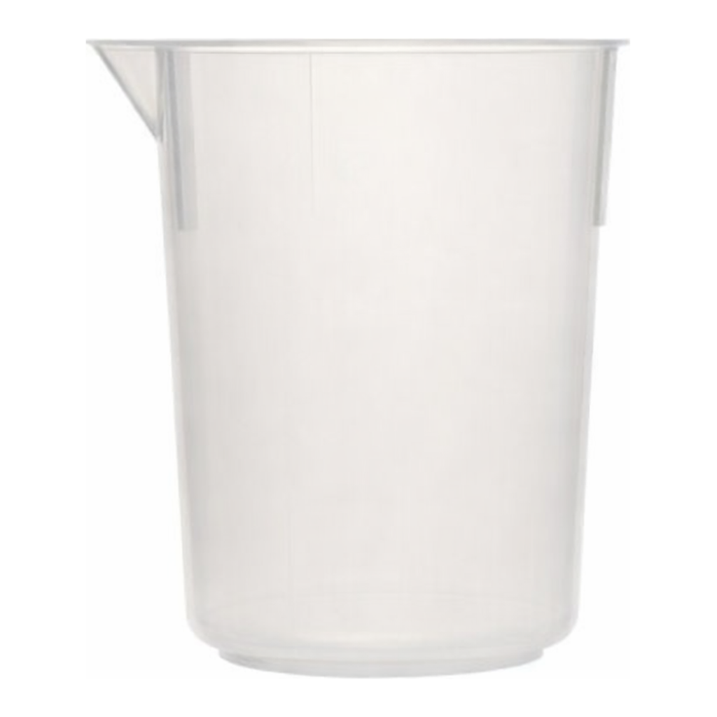 Merck Azlon Tapered Beakers with Moulded Graduations