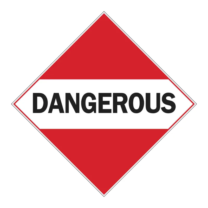 Brady Dangerous Sign