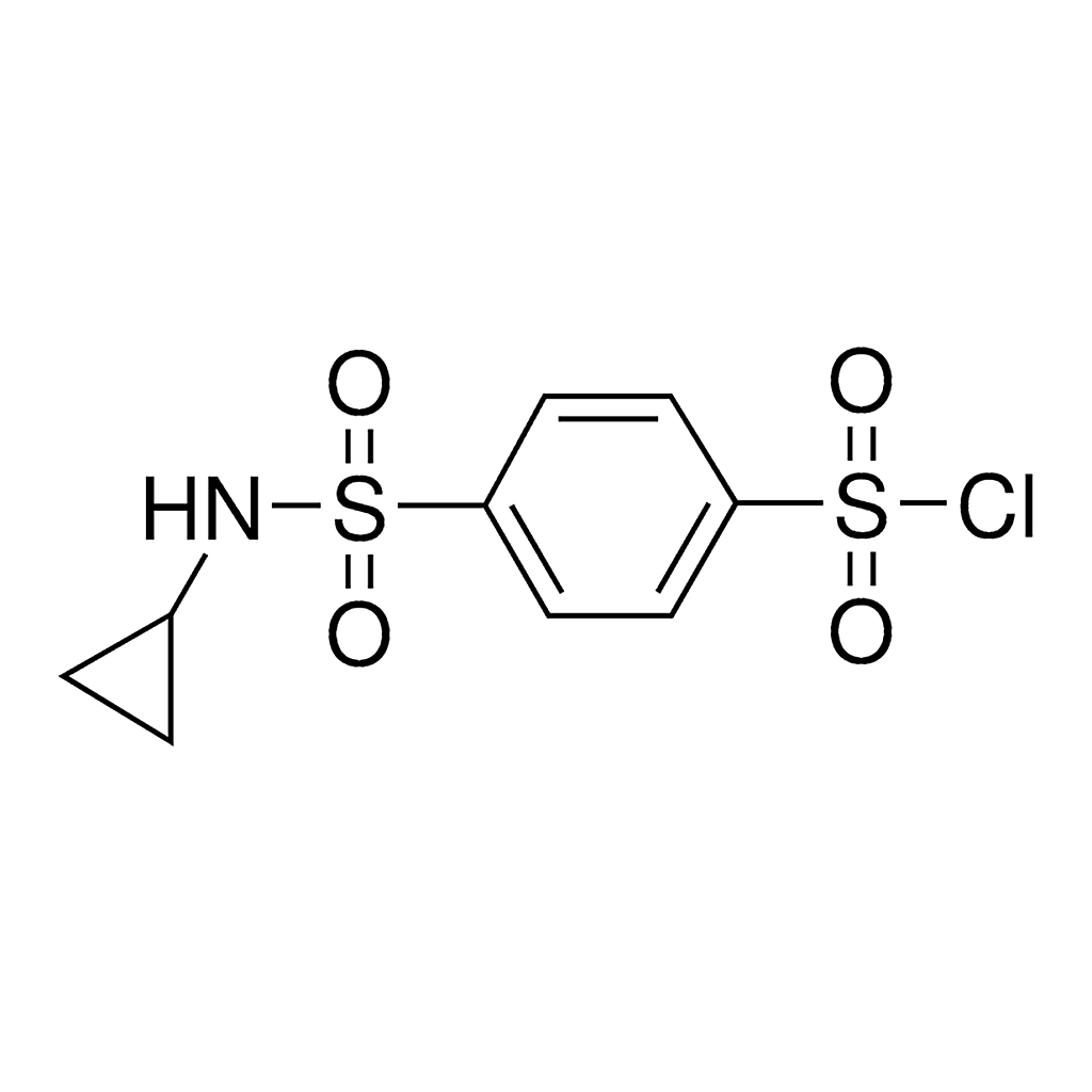 Merck 4-[(Cyclopropylamino)sulfonyl]benzenesulfonyl chloride