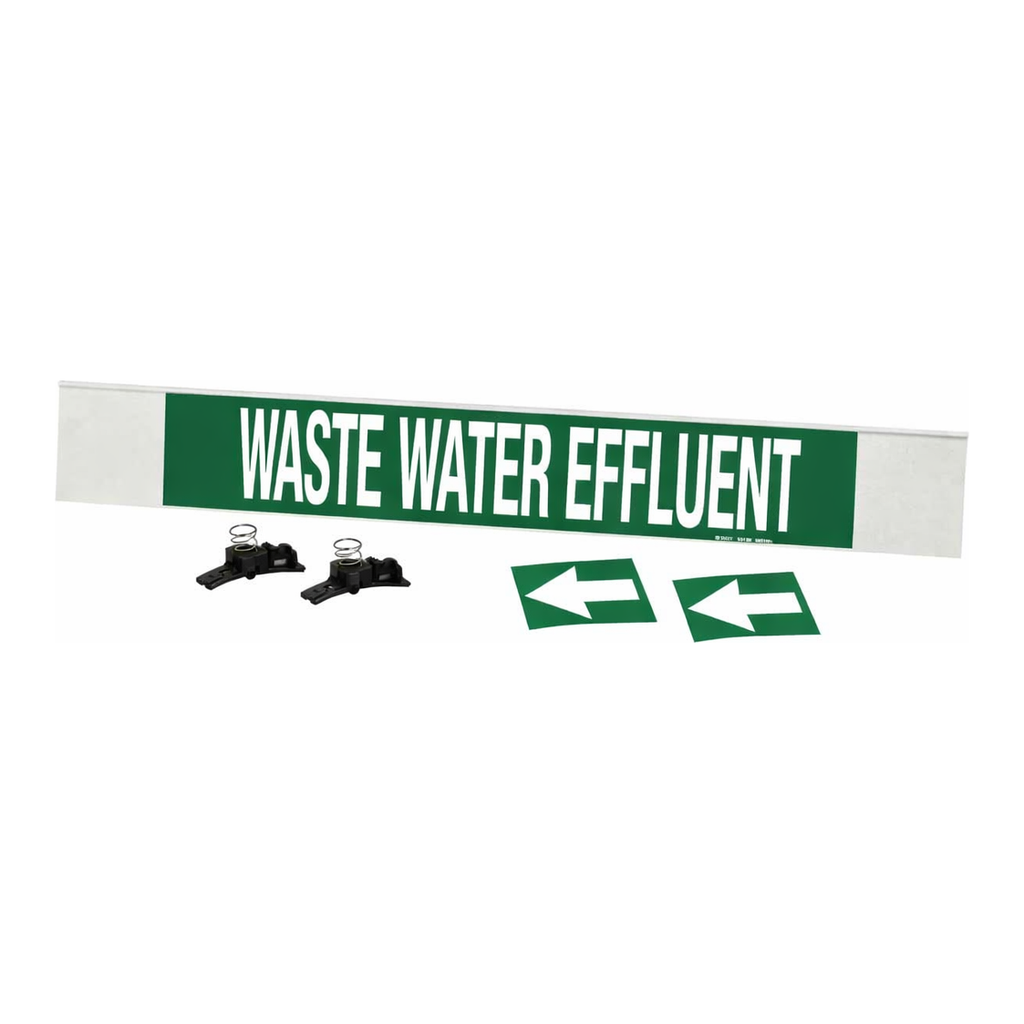 Brady WASTE WATER EFFLUENT High Performance Pipe Marker