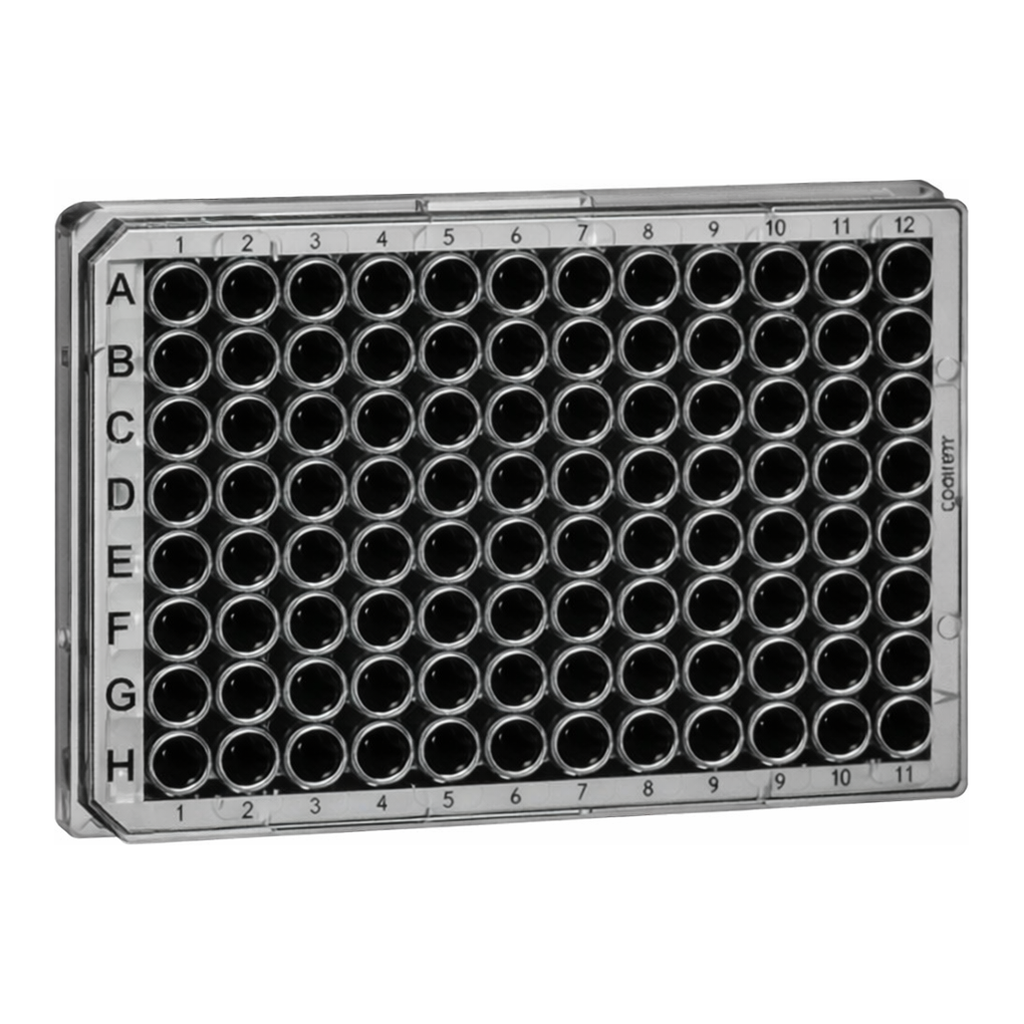 Greiner Bio One MICROPLATE, 96 WELL, PP, V-BOTTOM(CHIMNEY WELL), BLACK, 10 PCS./BAG