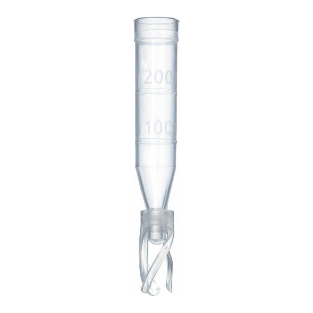 Restek Vial Inserts, 250ul,Graduated Markings,Polypropylene Bottom Spring, 100pk
