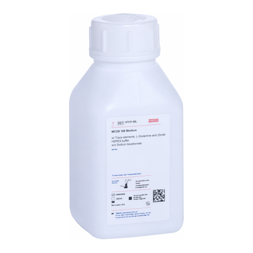 Himedia MCDB 151 Medium w/ Trace elements, L-Glutamine and 28mM HEPES buffer w/o Sodium bicarbonate