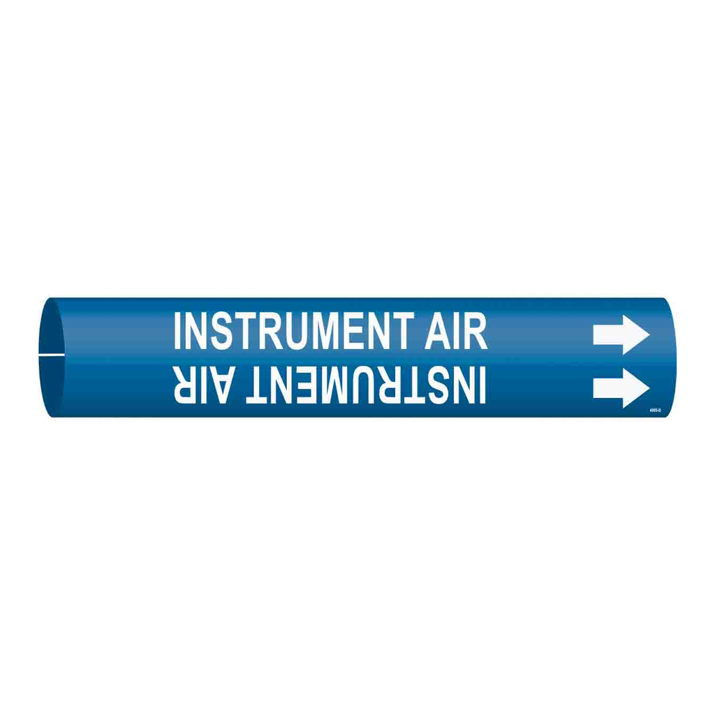Brady INSTRUMENT AIR Snap-On Pipe Marker