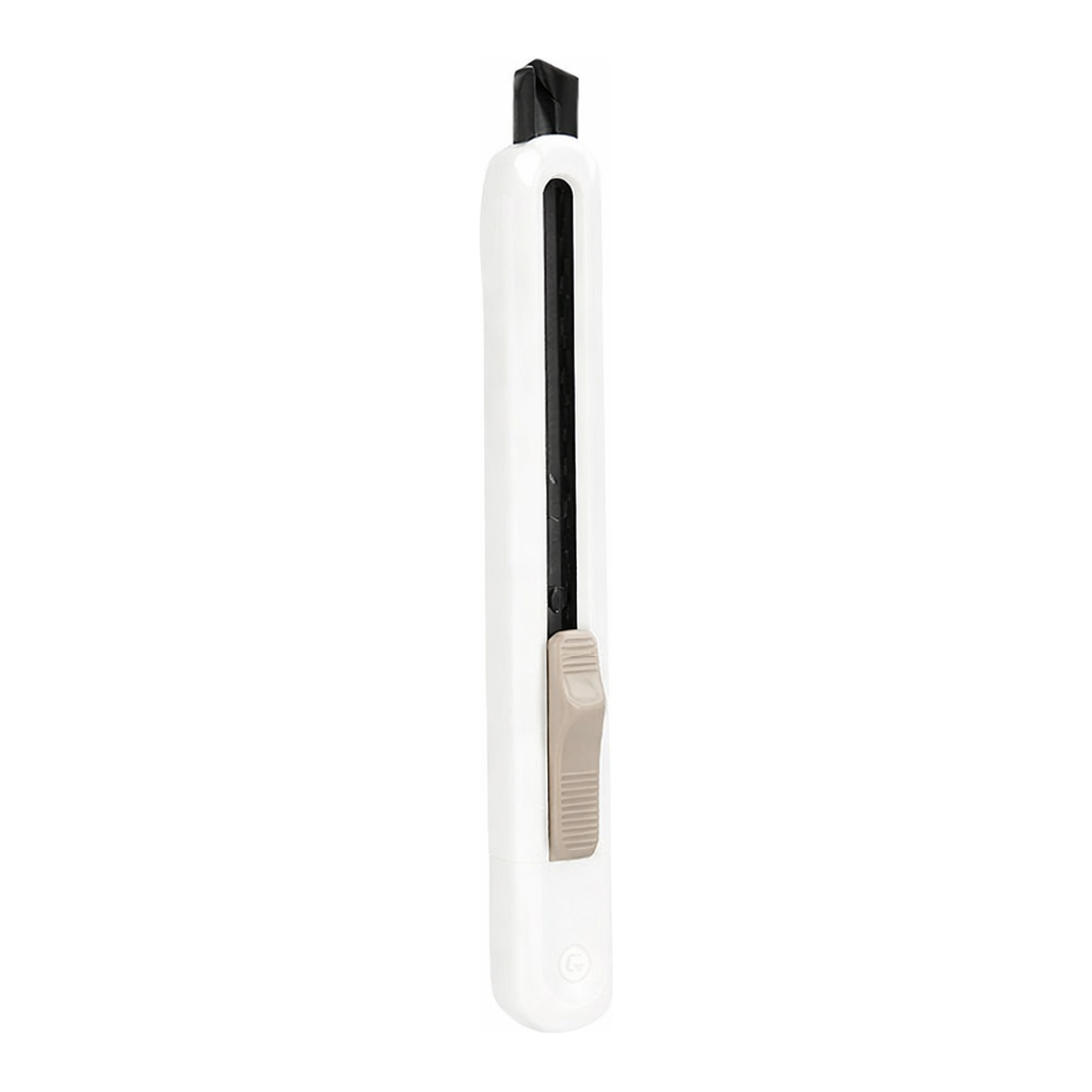 OFFICENEX 누사인 커터칼 (소) 화이트 ENS063WH