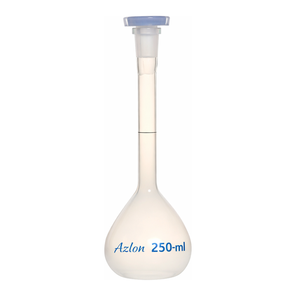 Merck Azlon Polypropylene Volumetric Flask With PPE Stopper