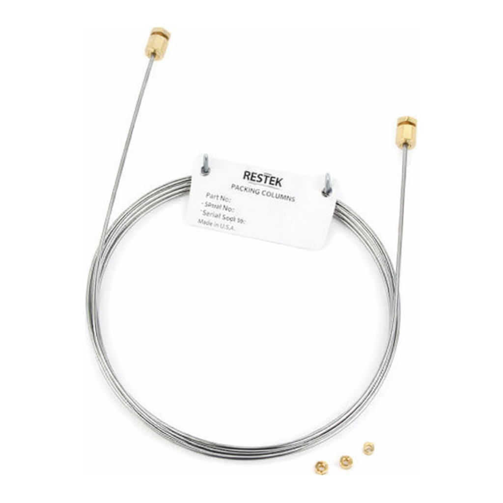 Restek Packed Column, Molesieve 5A 80/100 1m 1/8in, 2mmID/Silcosteel/Gen Config