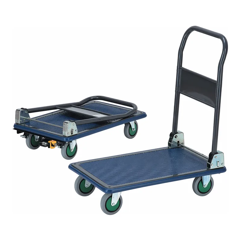 AS ONE SIZUKARU® Silent Platform Truck (Folding Type), 정음 대차 (접이식)