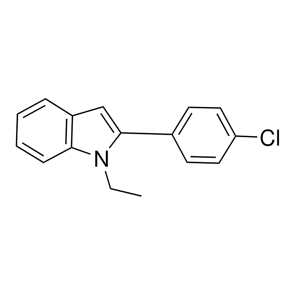 Merck 2-(4-CHLOROPHENYL)-1-ETHYLINDOL-