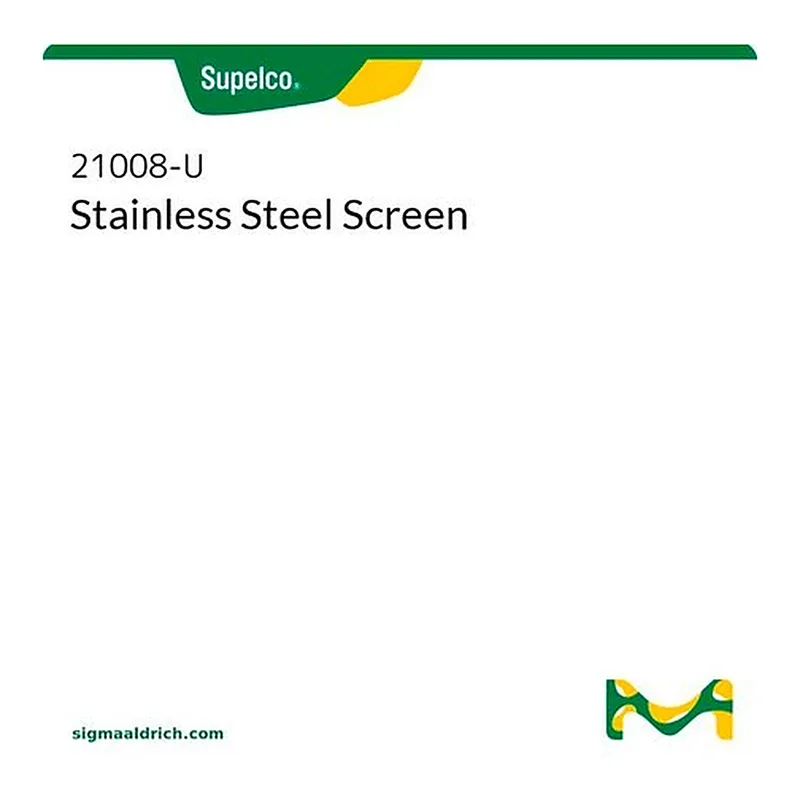Merck PK2 S.S. SCREEN FOR ORBO-2000 PUF