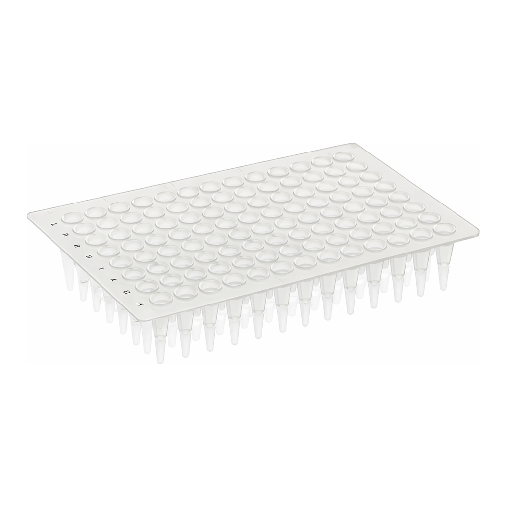 Thermo Fisher Scientific PCR Plate, 96-well, low profile, non-skirted, black lettering