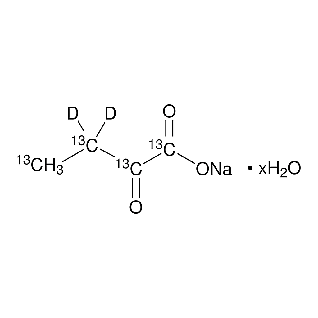 Merck 2-Ketobutyric acid-13C4,3,3-d2 sodium salt hydrate