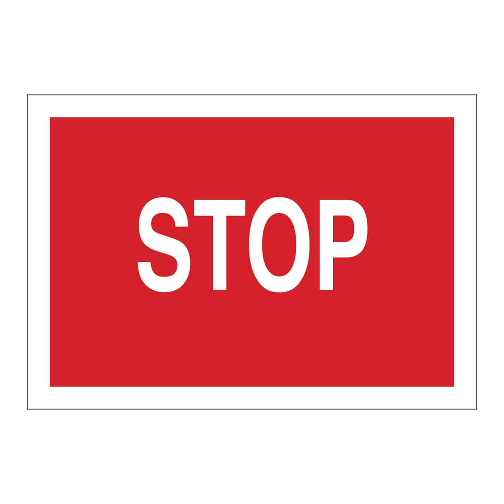 Brady STOP Sign