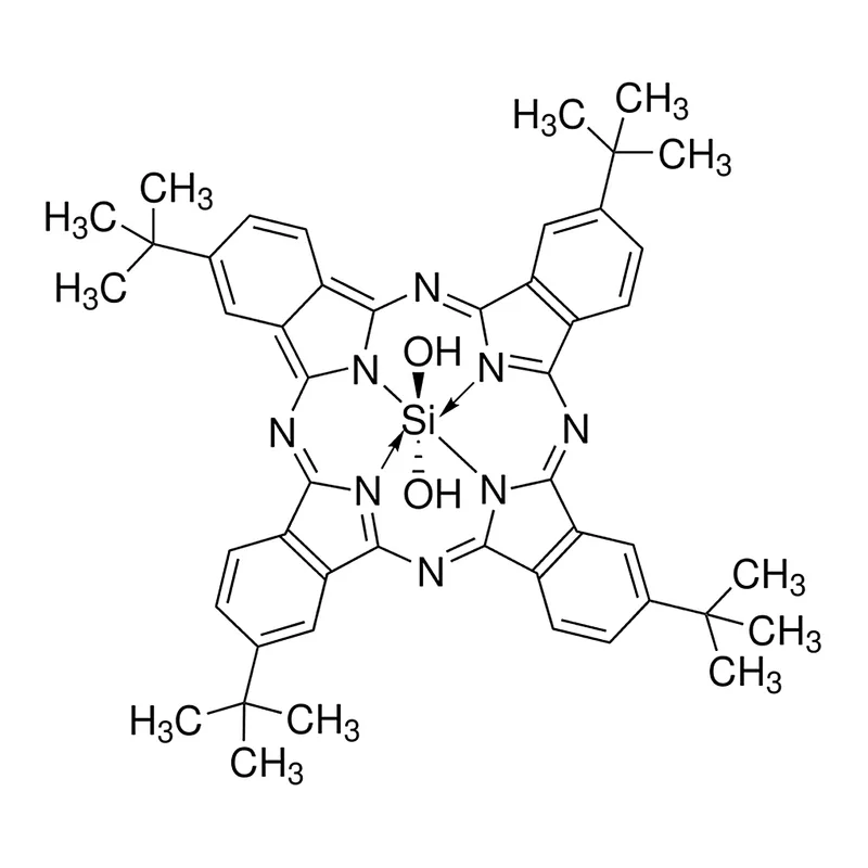 Merck Silicon 2,9,16,23-tetra-tert-butyl-29H,31H-phthalocyanine dihydroxide
